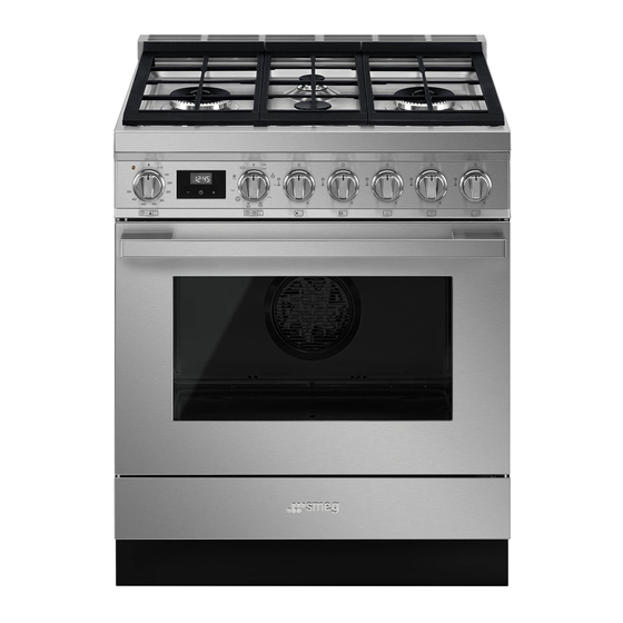 Smeg CPF30UGMX Manual