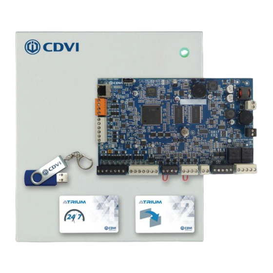 CDVI A22k Quick Start Manual
