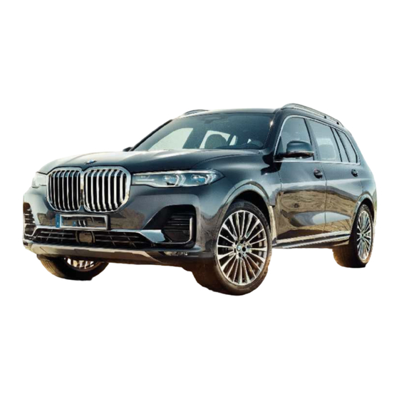 BMW X7 Owner's Manual