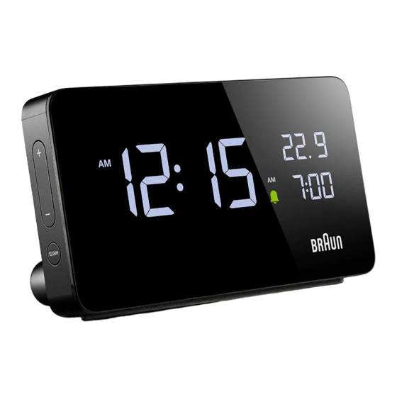 Braun BC20 User Instructions
