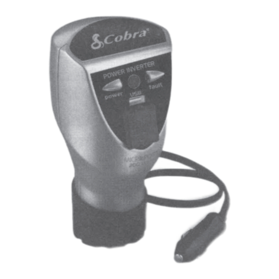Cobra CPI 200 CH Operating Instructions Manual