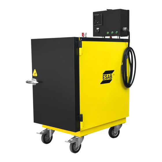 ESAB SDE-50 Electrode Drying Oven Manuals
