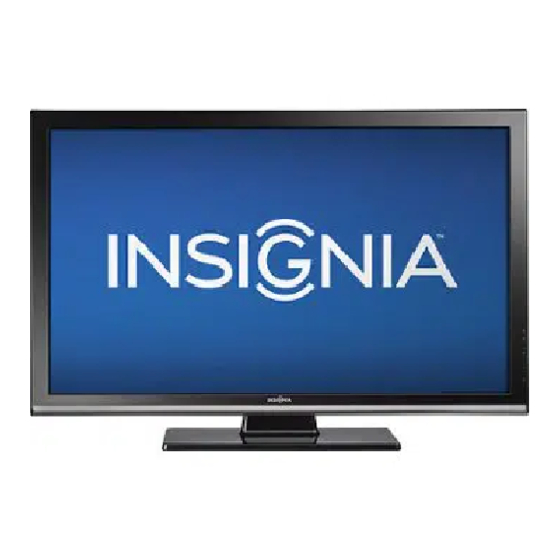 Insignia NS-P42Q10A - 42" Plasma TV Quick Setup Manual