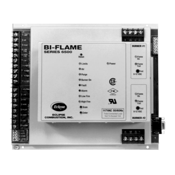 Eclipse Combustion 6500 Instruction Manual
