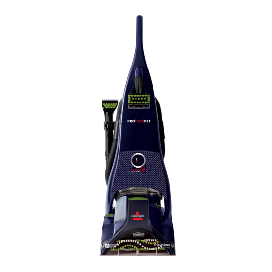 Bissell PROHEAT PET ADVANCED 1799 Series Quick Start Manual