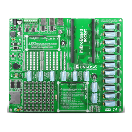 mikroElektronika UNI-DS6 User Manual