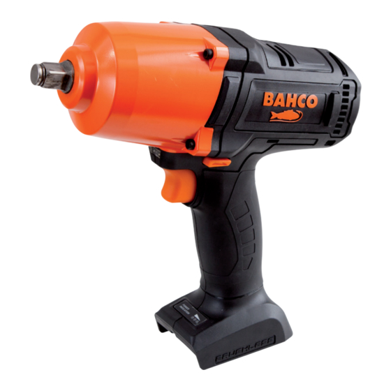 Bahco BCL33IW2 Operating Instructions Manual