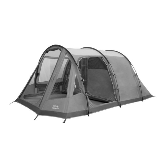 Vango ISIS 500 Pitching Instructions