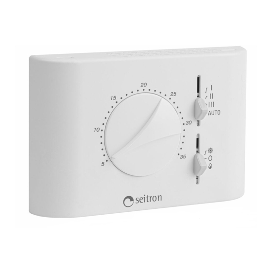 VentilClima i-25 Quick Start Manual