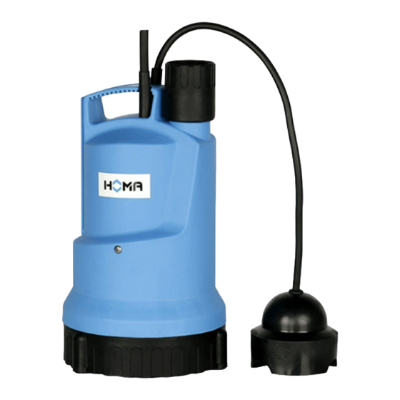 Homa C240W Original Instruction Manual
