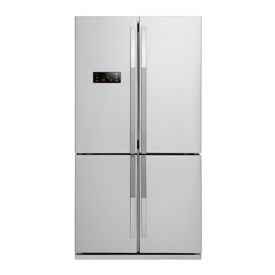 User Manuals: Beko GNE 114670 X Silver Fridge