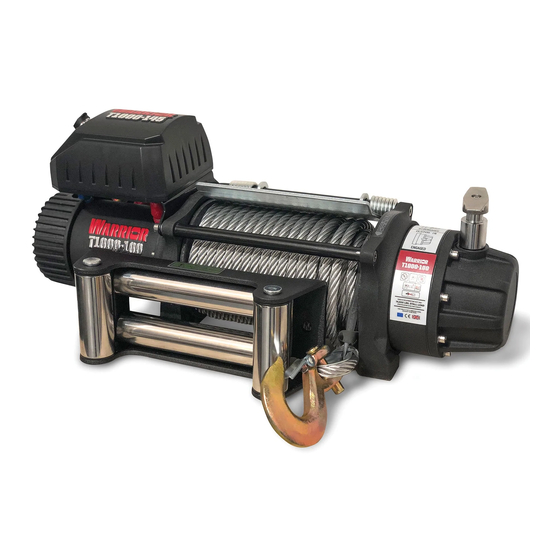 WARRIOR T1000-100 Assembly & Operating Instructions