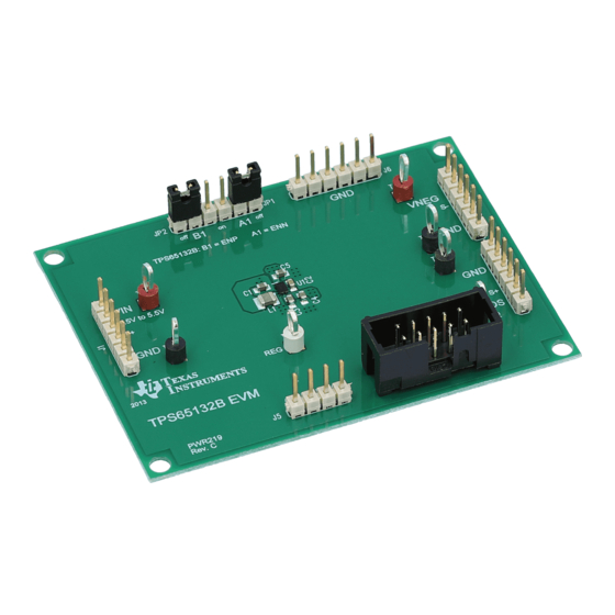 Texas Instruments TPS65132B User Manual
