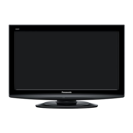 Panasonic Viera TX-L26C20B Operating Instructions Manual
