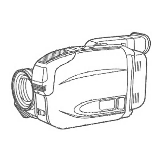 Panasonic Palmcorder PV-A307 Operating Instructions Manual