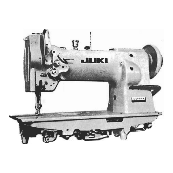 JUKI LU-562 Instruction Manual