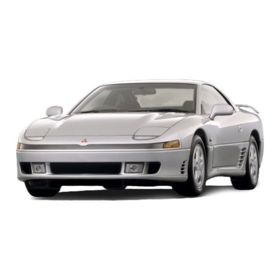 MITSUBISHI 3000GT 1991 SERVICE MANUAL Pdf Download | ManualsLib