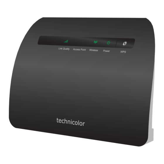 Technicolor MediaConnect TG234 Setup And User Manual