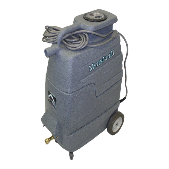Mytee -Lite II 8070 User And Parts Manual