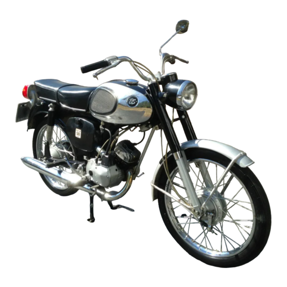 Bridgestone 50 SPORT Owner's Handbook And Service Manual