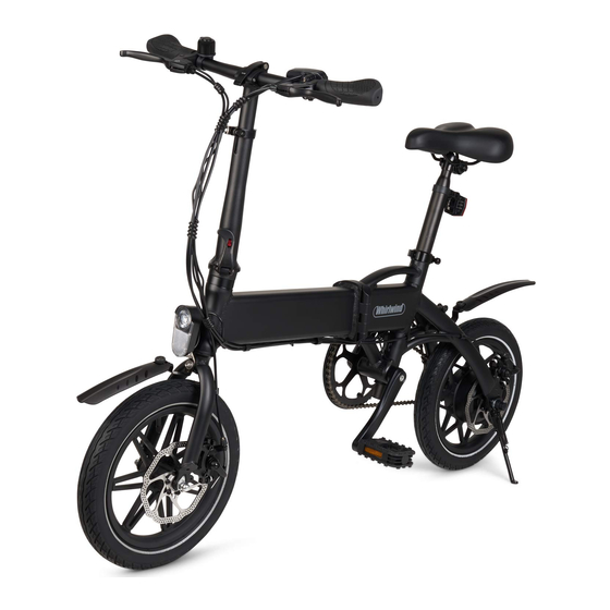 Whirlwind lightweight sale folding electric bike