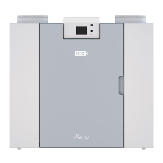 Brink Flair 325 Installation Regulations