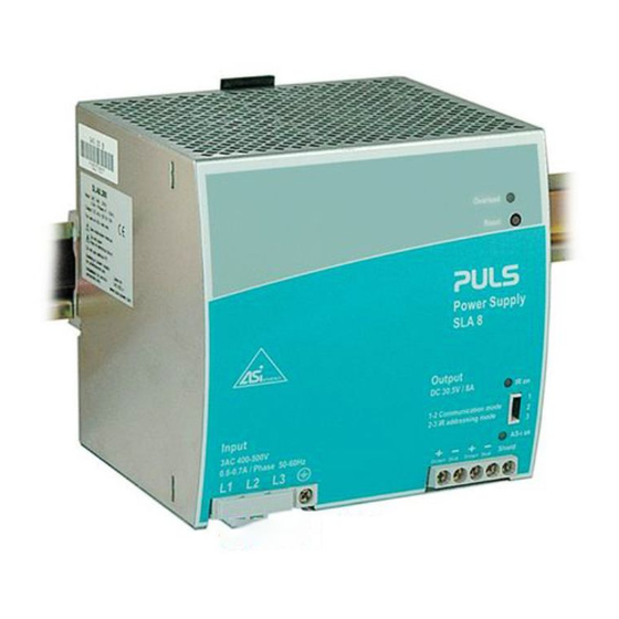 Puls AS-Interface SLA8.300 Installation Manual
