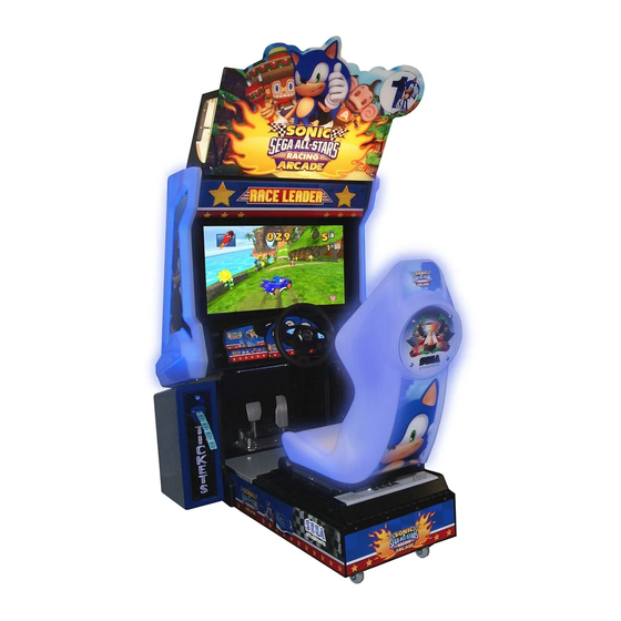 Sega Sonic &  All-Stars Racing Arcade Owner's Manual