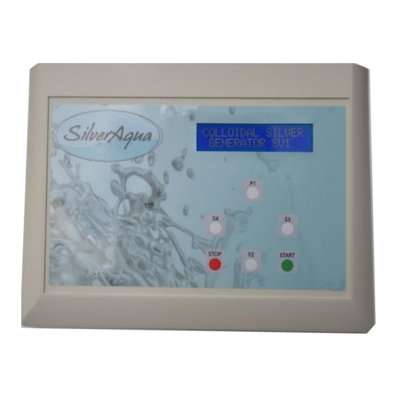 SilverAqua SV1 Manuals