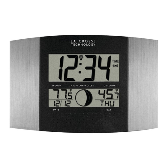 La Crosse Technology WS-8117U-AL Instruction Manual