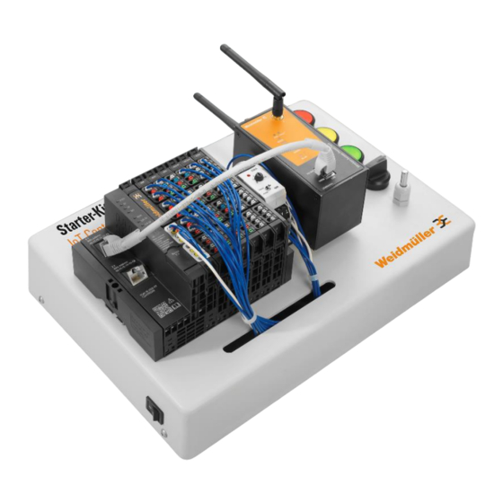Weidmüller STARTERKIT-UC20-WL2000-IoT Quick Start Manual