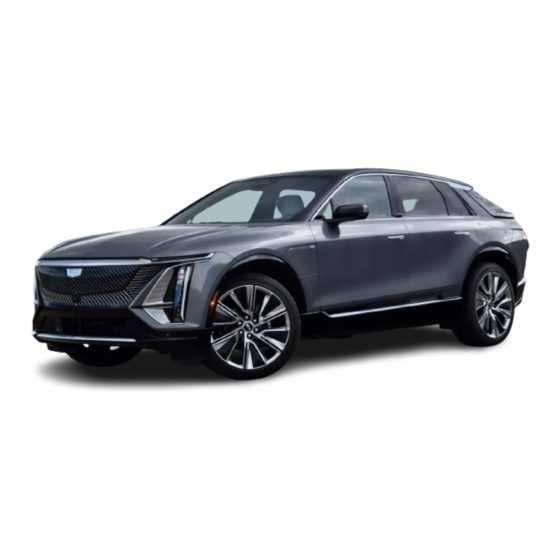 Cadillac LYRIQ 2023 Owner's Manual