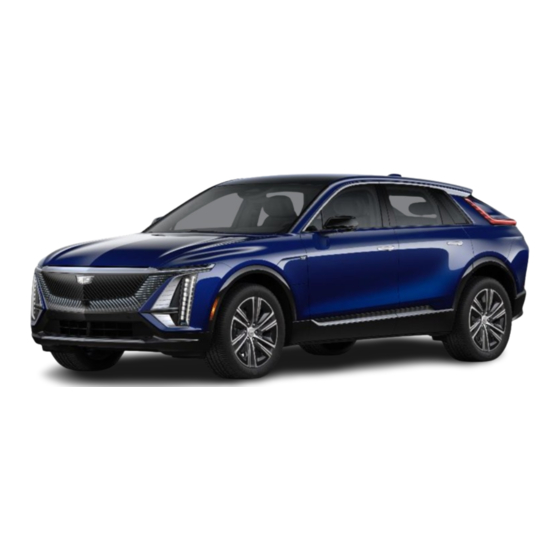 Cadillac LYRIQ 2023 Quick Start Manual