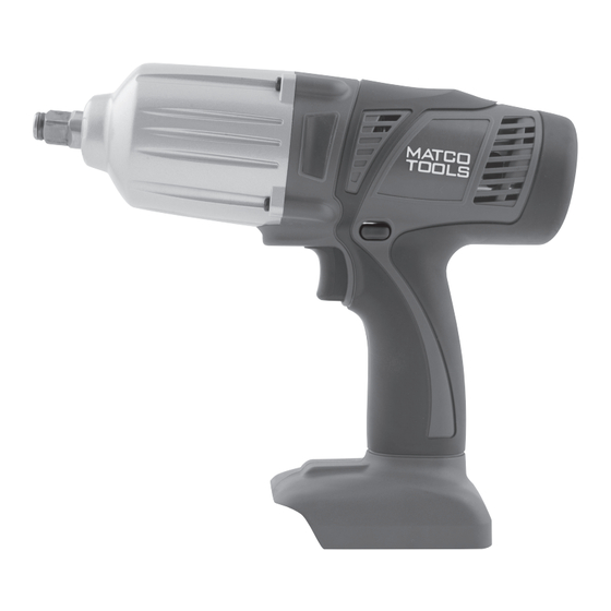 Matco Tools MCL2012IWK2 Operating Instructions Manual