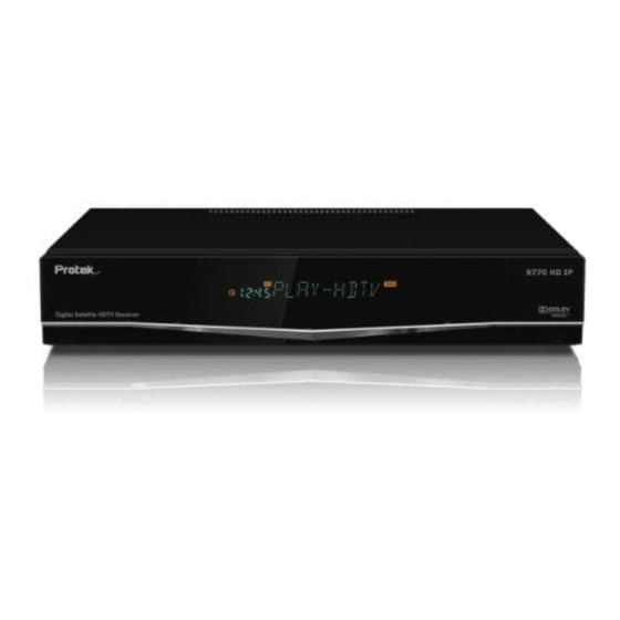 Protek 9750HD IP User Manual