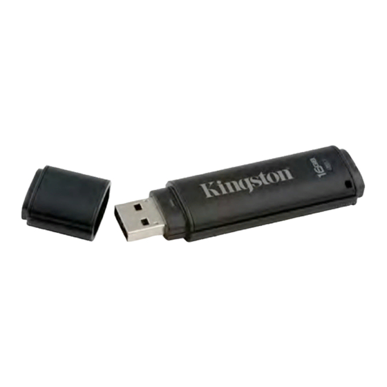 Kingston Technology DataTraveler 6000 User Manual
