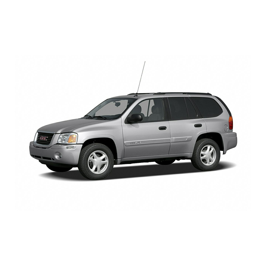 GMC Envoy XL 2006 Owner's Manual