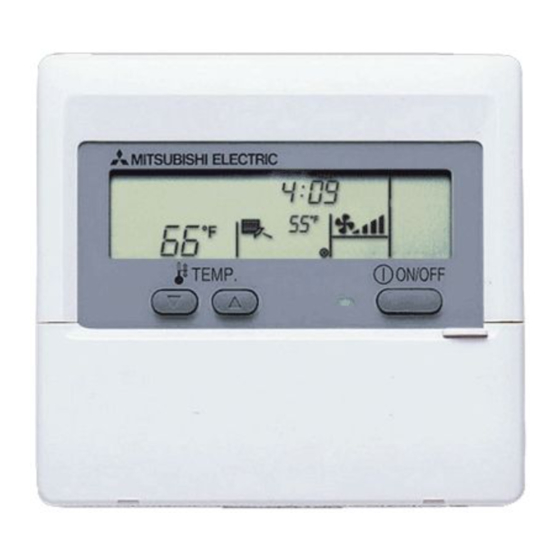 Mitsubishi Electric PAR-F27MEA Installation Manual