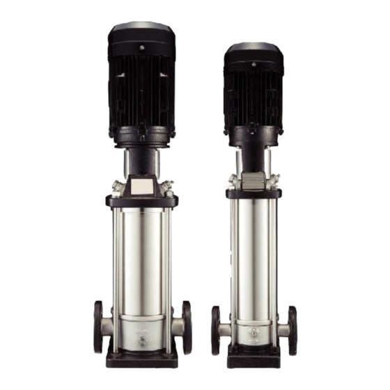 User Manuals: Teral NSVM Series Centrifugal Pump