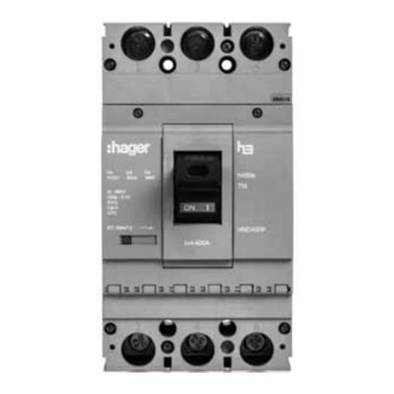 hager h3 HED400G Quick Start Manual