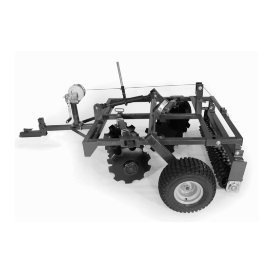 Tarter ATVCPDC Operation And Assembly Manual