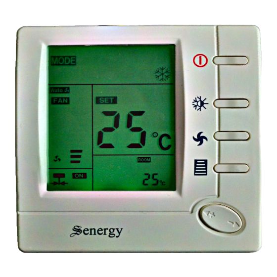 Senergy SEN803FCT-RC/2 Quick Start Manual