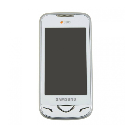 Samsung GT-B7722i User Manual