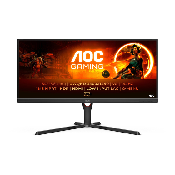 AOC U34G3XM User Manual