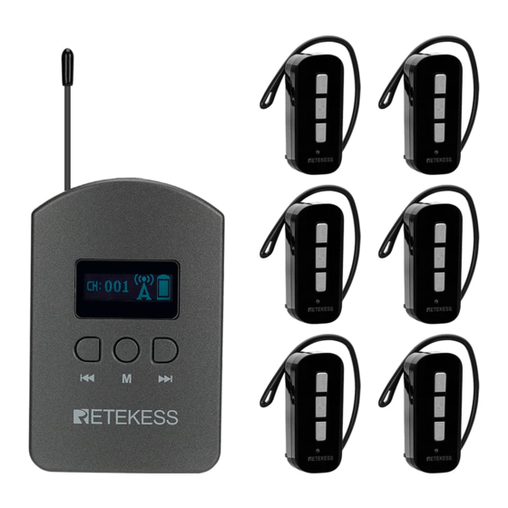 Retekess TT111 User Manual