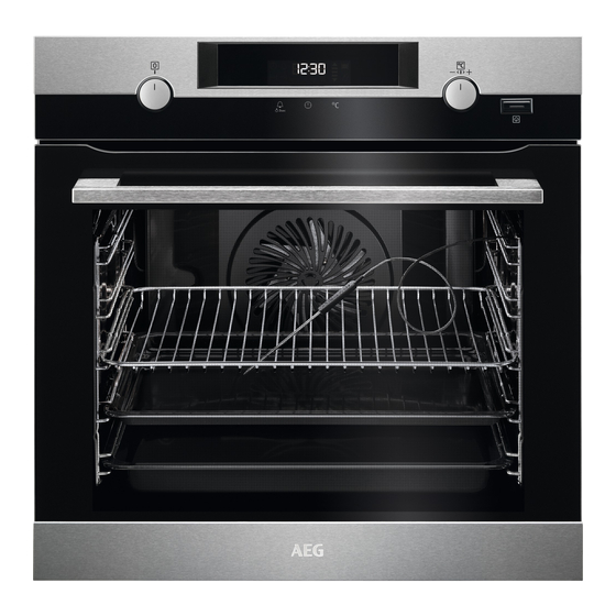 AEG STEAMBAKE 6000 Series Built-In Oven Manuals