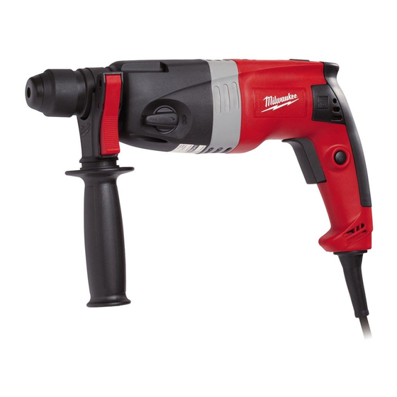 Milwaukee PFH24 E Instructions Manual