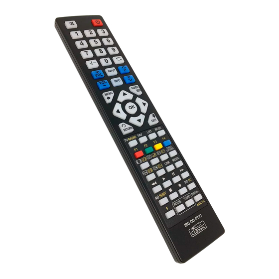 Classic IRC87095-OD User Instructions
