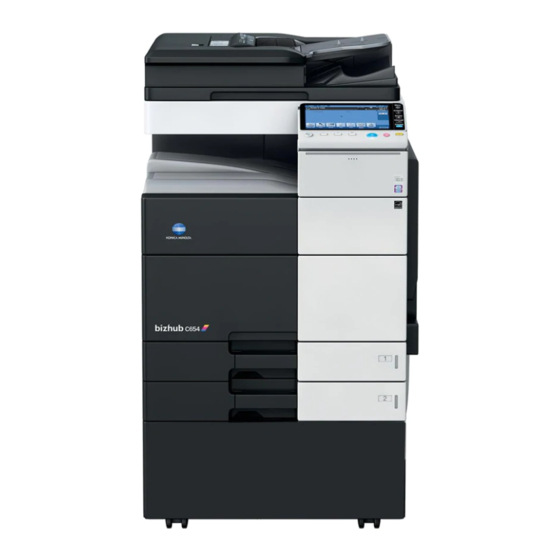 Konica Minolta bizhub C754 User Manual