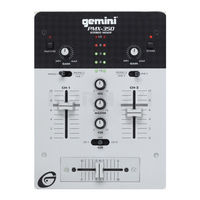 Gemini PMX-350 Operation Manual